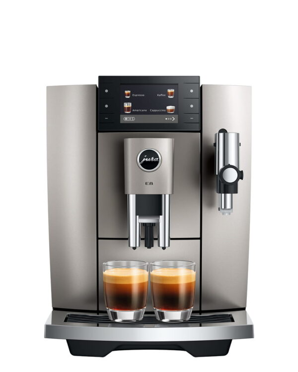 JURA E8 Midnight Silver
