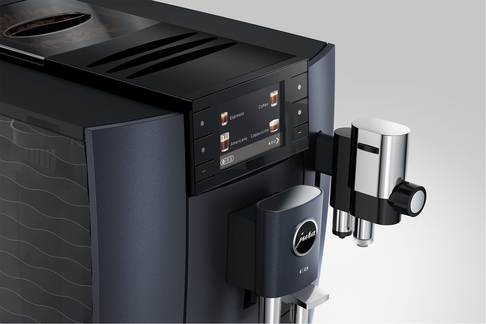 JURA E8 (ED · Cosmic Black) – Bild 6