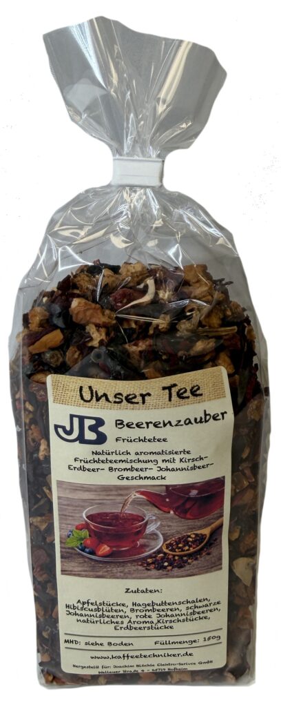 JB Unser Tee Beerenzauber - Fruechtetee, 150 g