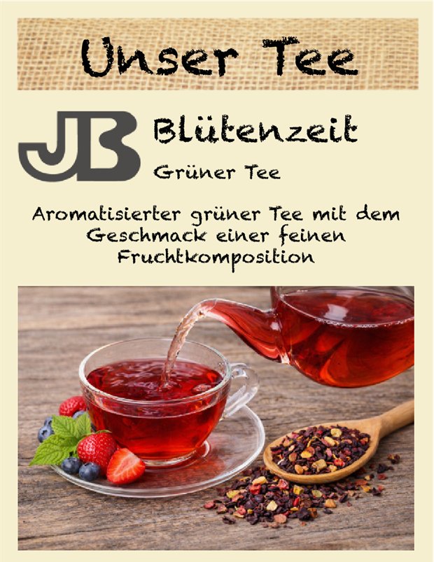 JB Unser Tee Blütenzeit