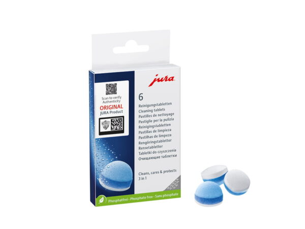 JURA 3-Phasen-Reinigungstabletten